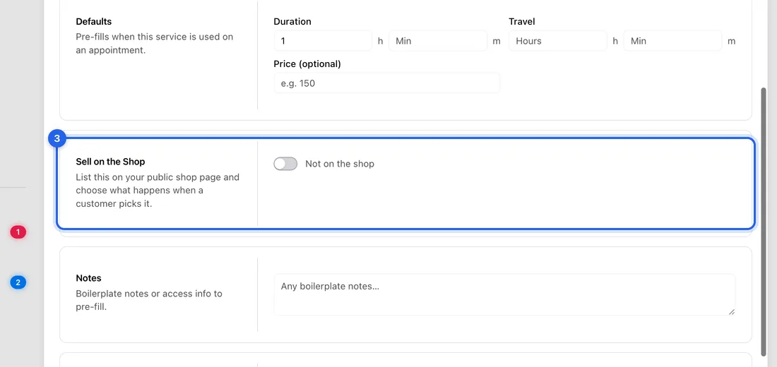 Scroll to Sell on the Shop and turn the switch on. It should say “Listed on your shop”.